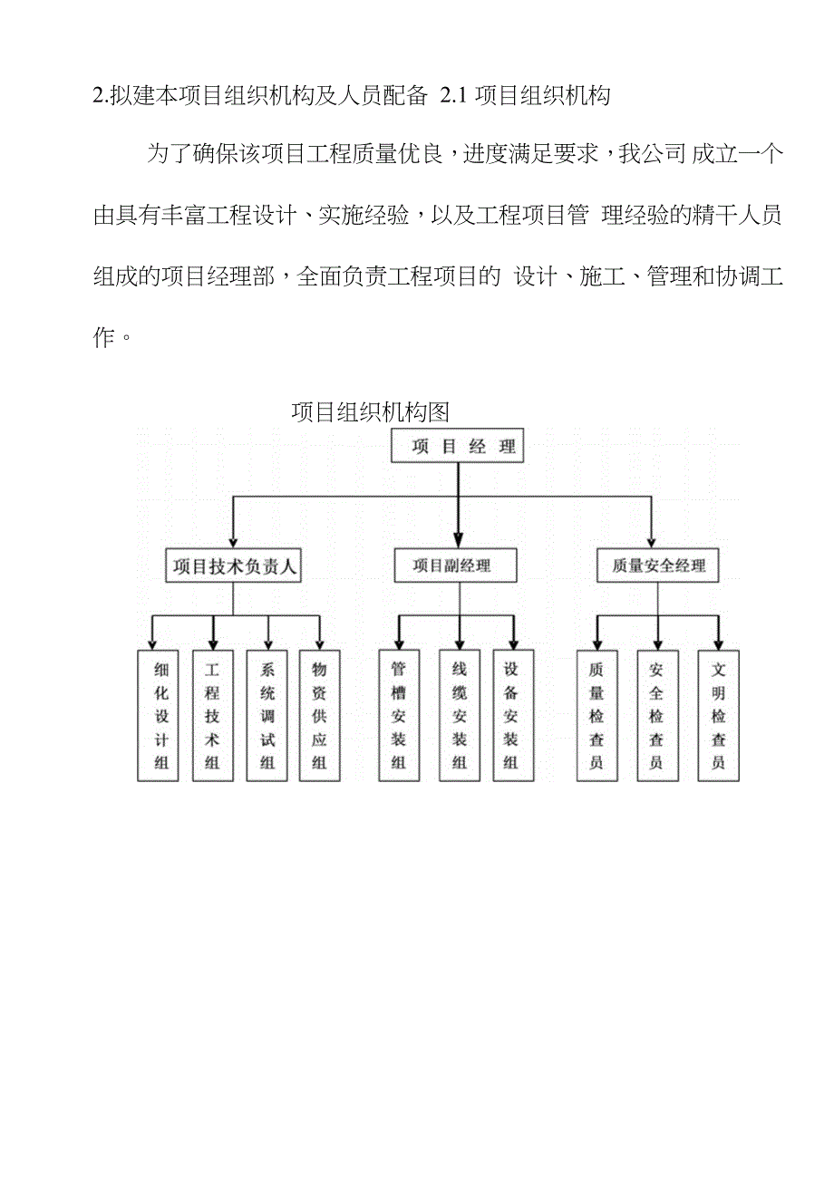 弱电系统工程施工组织架构完整版.doc_第2页