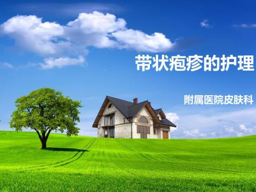 带状疱疹护理全院护理查房.ppt