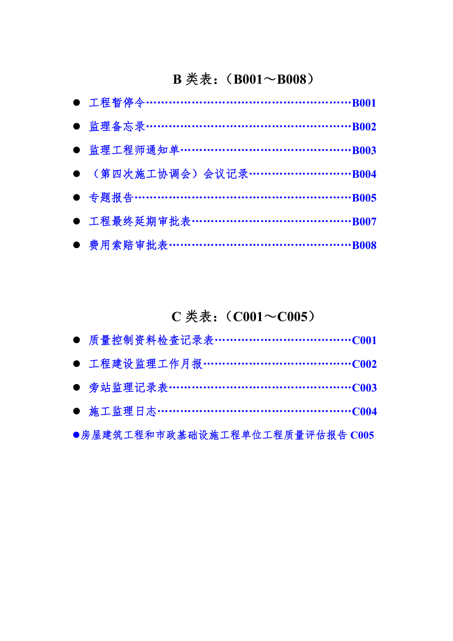 建设工程监理单位全套用表四川建龙软件表格四川建龙.doc_第2页