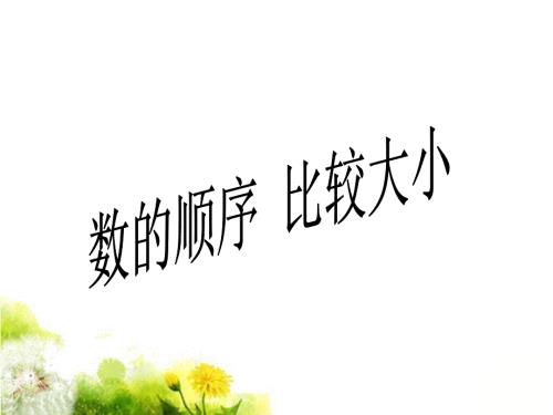 数的顺序比较大小课件12.ppt