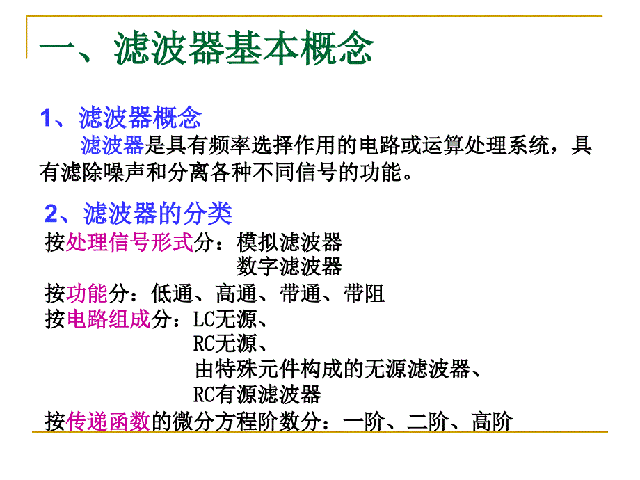 滤波器设计基础PPT课件.ppt_第2页