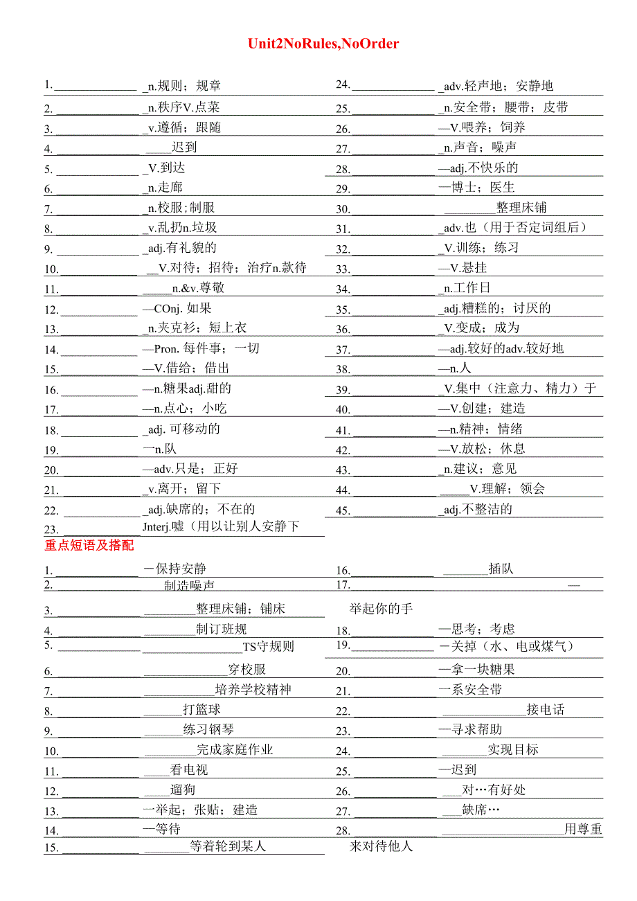 2025人教版新七下重点单词、短语和固定搭配、句子默写专项练习.docx_第3页