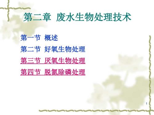 废水生物处理技术PPT课件.ppt