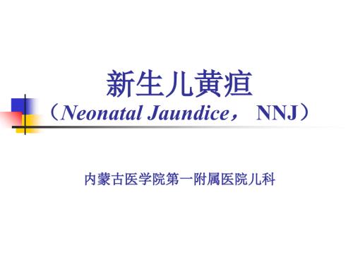 新生儿黄疸PPT课件.ppt