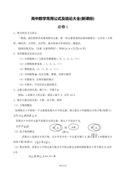 数学复习会考提纲.doc