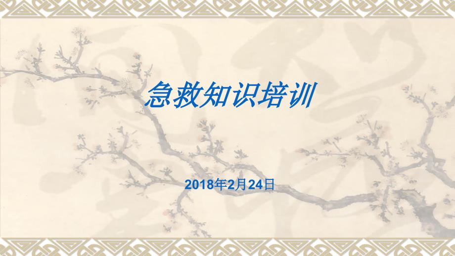 急救知识培训心肺复苏.ppt_第1页