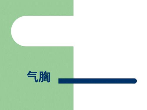 气胸的急救及护理.ppt