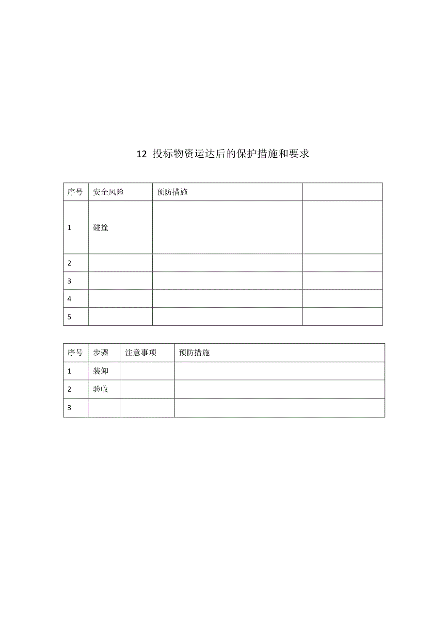 投标物资运达后的保护措施和要求.doc_第3页