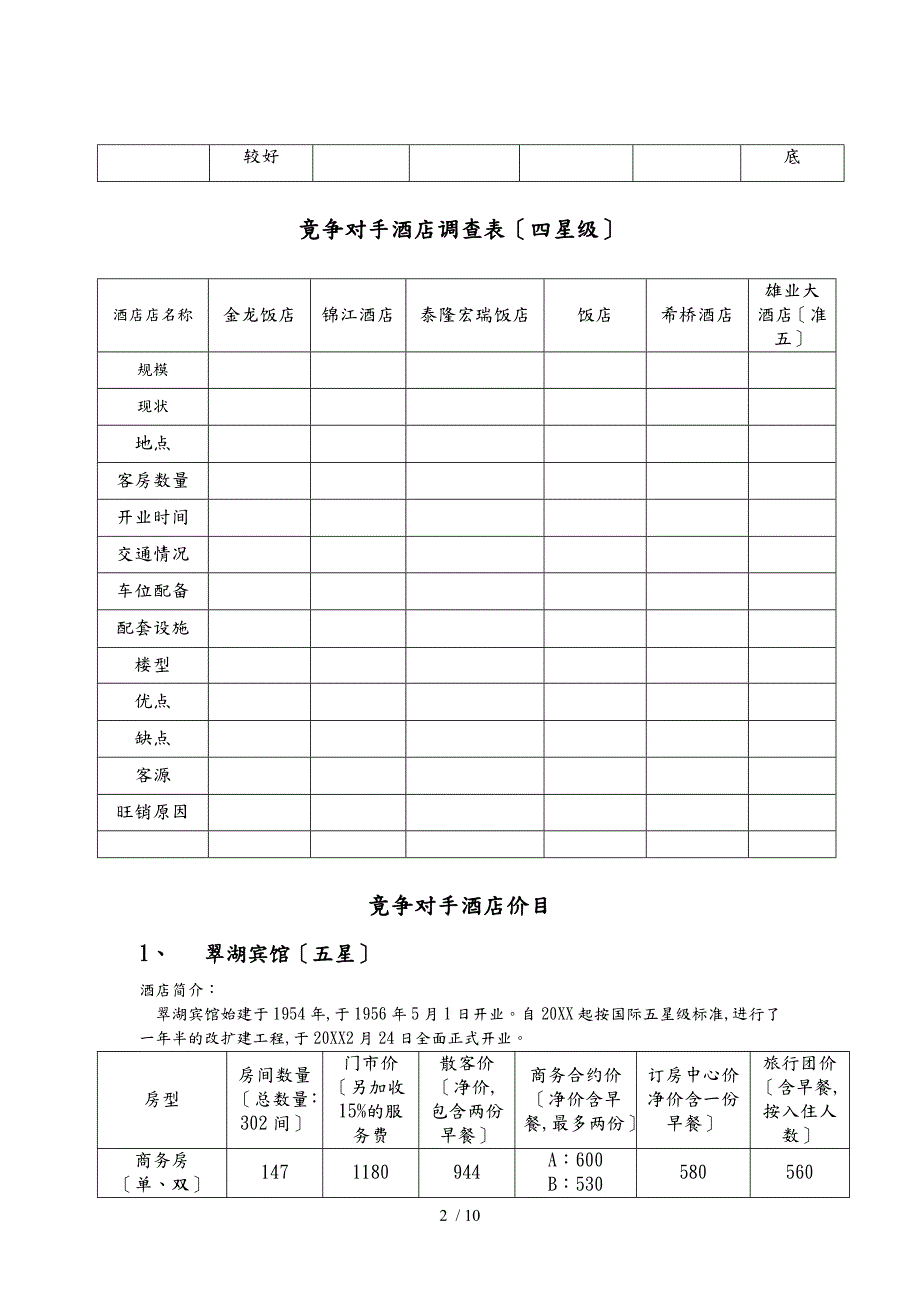 昆明市酒店市场调查报告.doc_第2页