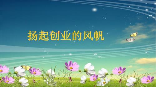 扬起创业的风帆PPT课件.pptx
