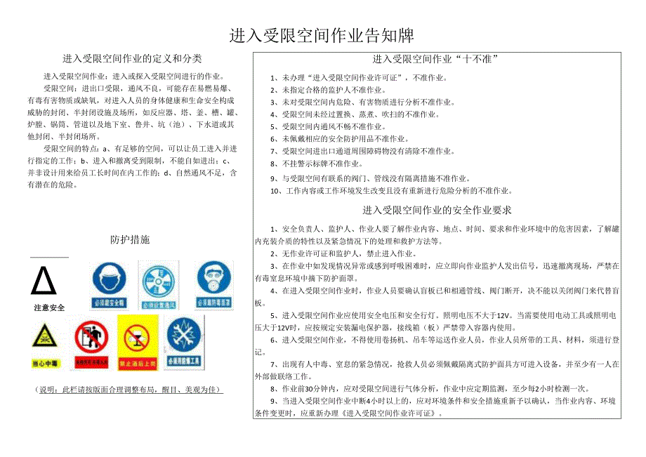 最新八大特殊作业危险告知牌（超全）.docx_第2页