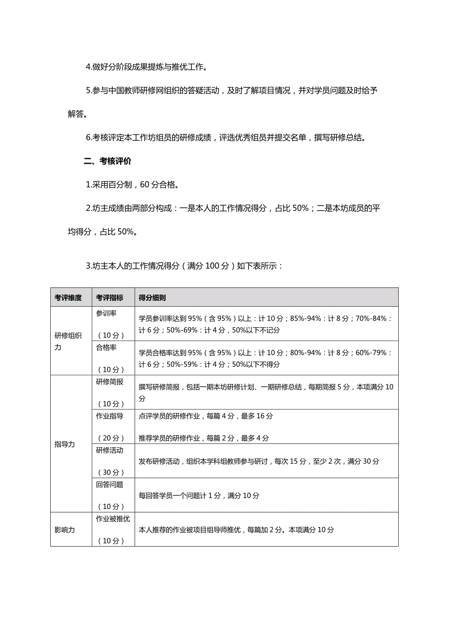 河南省中小学幼儿园教师信息技术应用能力提升远程培训考核方案.doc_第3页
