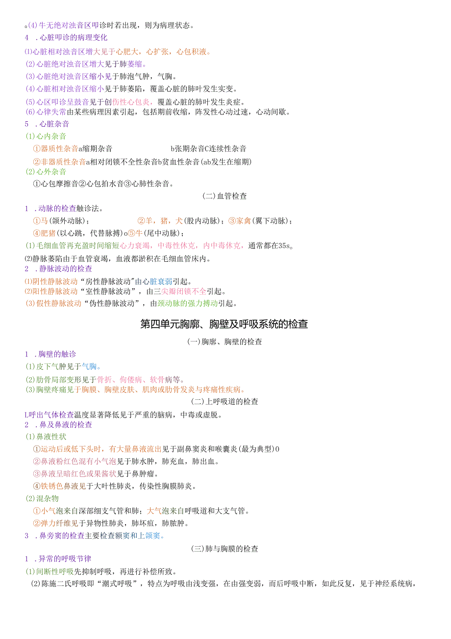 执业兽医资格考试：临床诊断四色笔记.docx_第3页