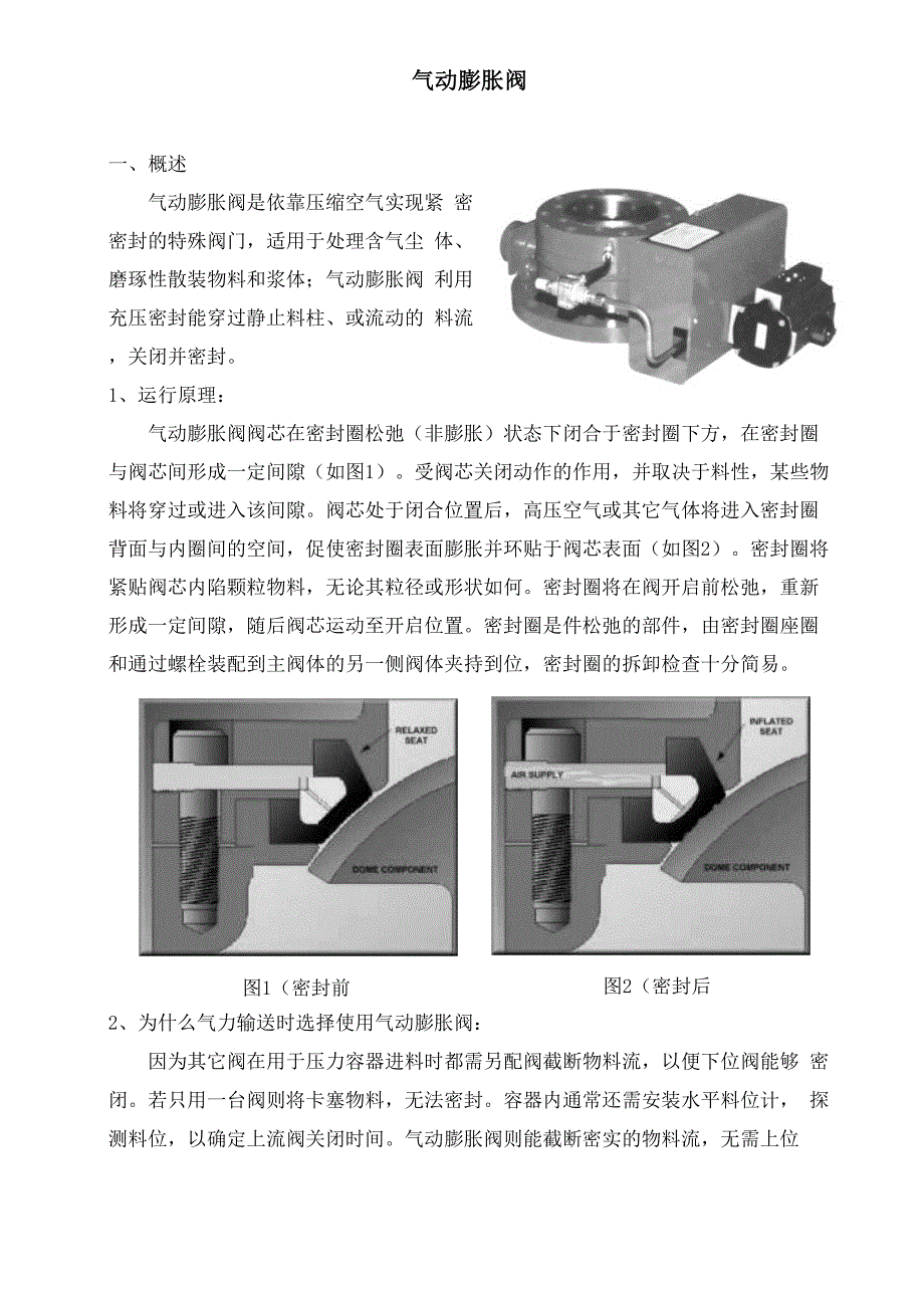 气动膨胀阀的工作原理.docx_第1页