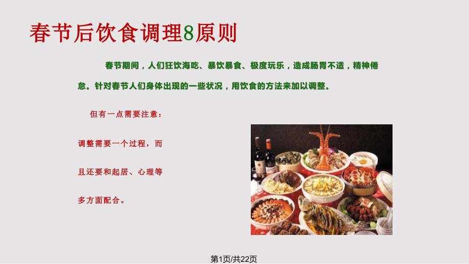 节后饮食调理PPT课件.pptx_第1页