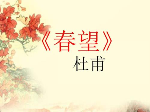 杜甫望课件.ppt