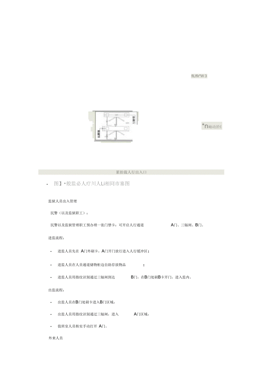 监狱人行出入口管理系统解决方案.docx_第2页