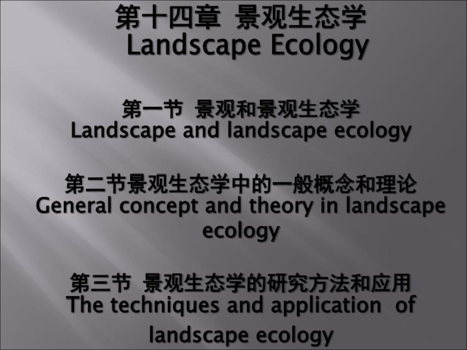 景观生态学PPT课件.ppt_第1页