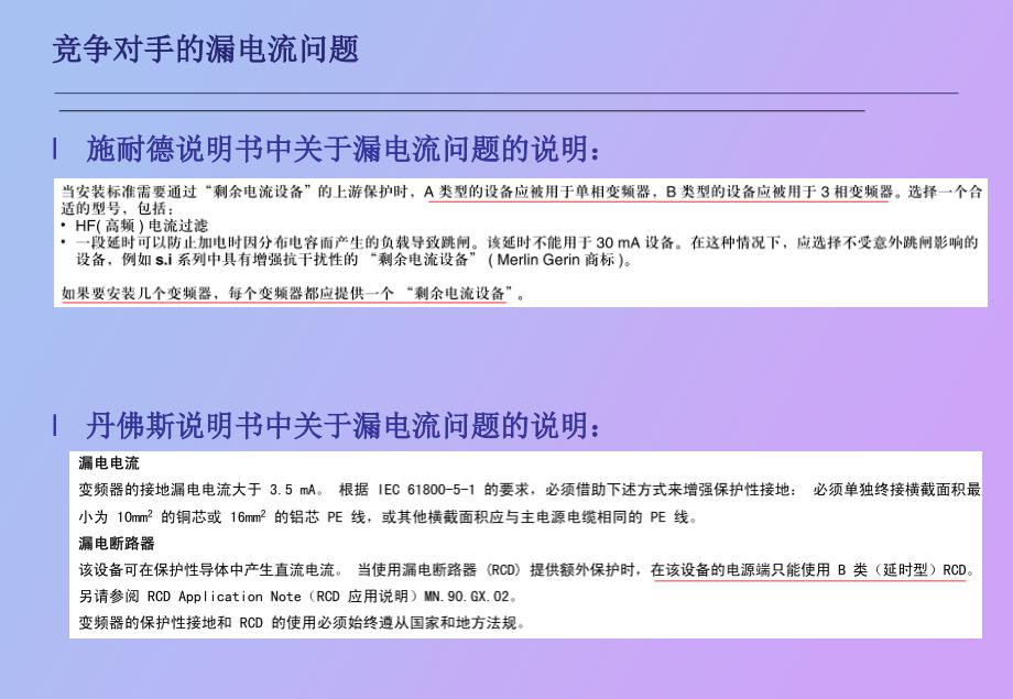 现场运用漏电流问题讨论.ppt_第3页
