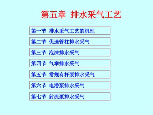 排水采气工艺PPT课件.ppt