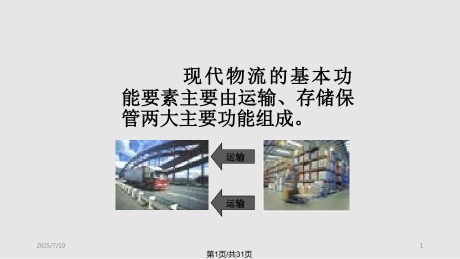 现代物流运输PPT课件.pptx_第1页