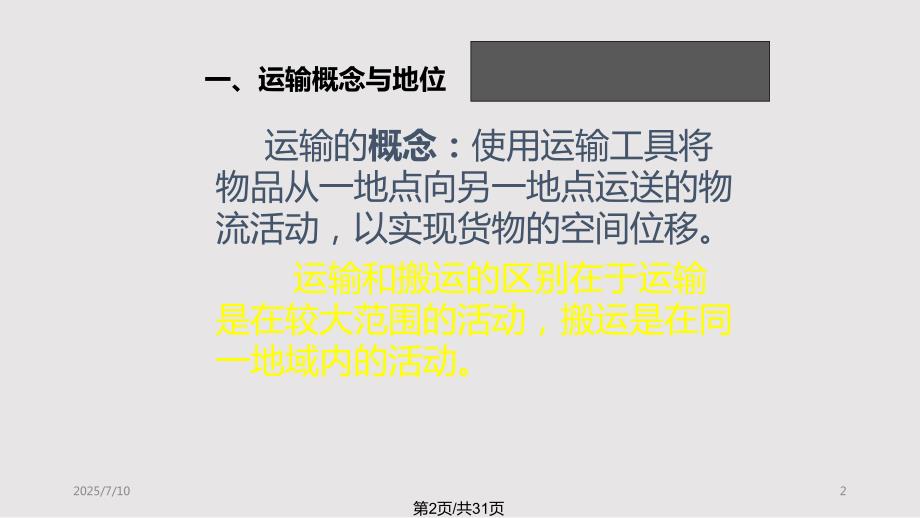 现代物流运输PPT课件.pptx_第2页