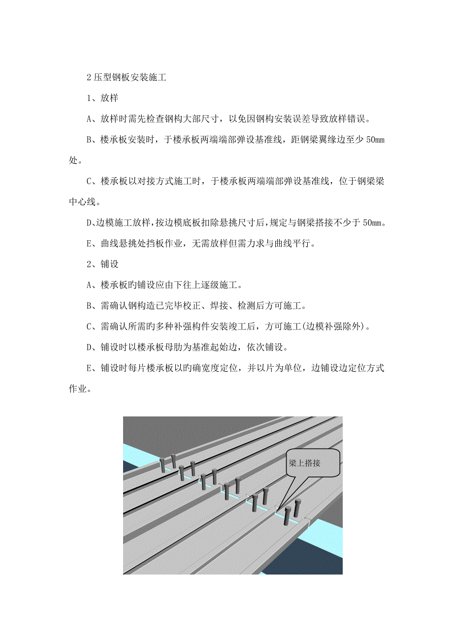 楼承板压型金属板施工方案.doc_第2页