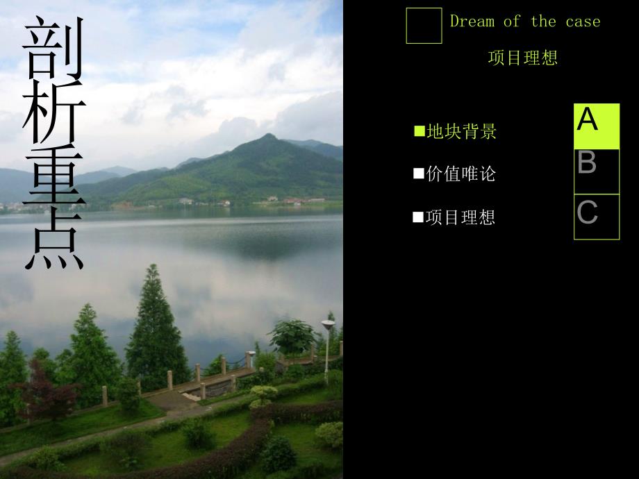 浙江余姚四明湖湖墅中央梁弄四明湖项目定位思考.ppt_第3页