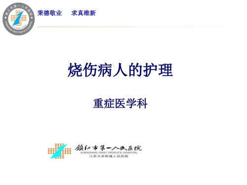 烧伤病人护理PPT课件.ppt
