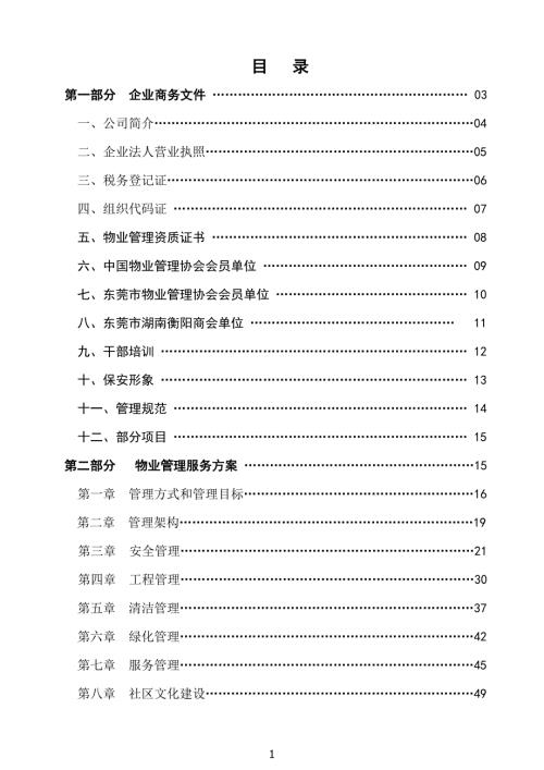 物业管理服务方案.doc
