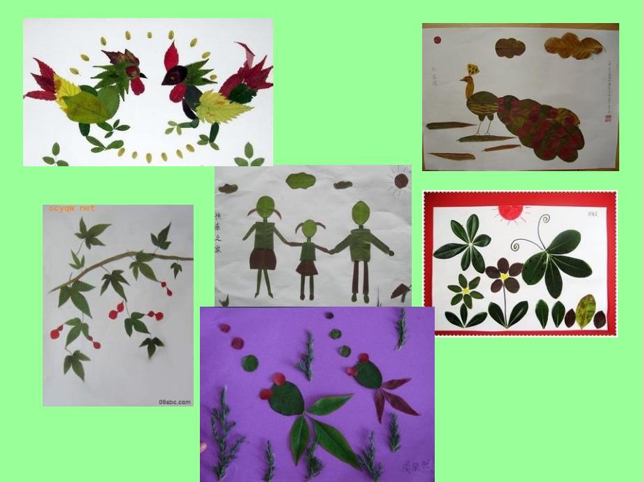 树叶粘贴画PPT课件.ppt_第2页
