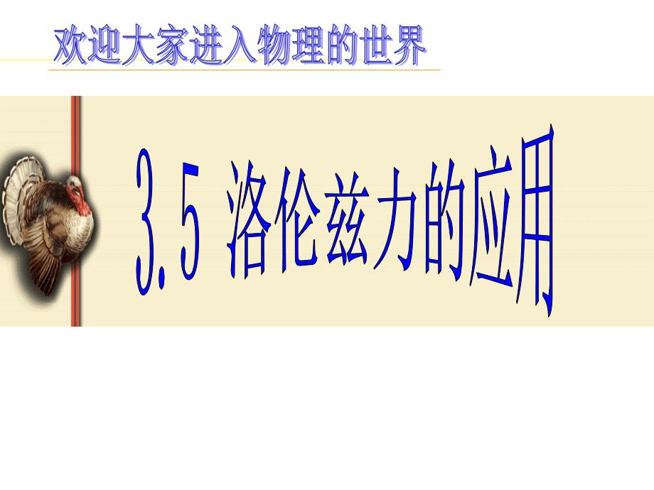 洛伦兹力的应用PPT课件.ppt_第2页