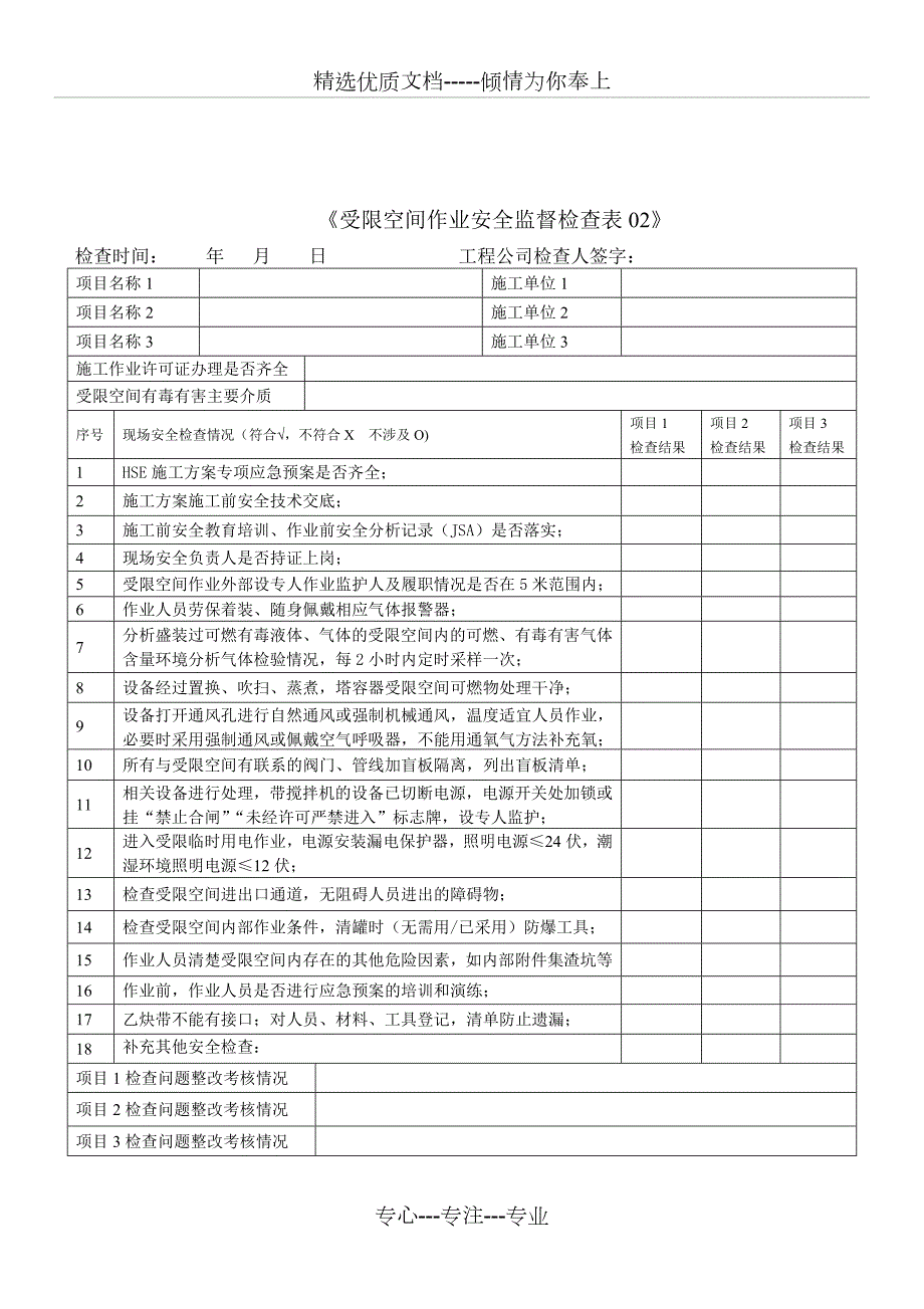 特殊作业检查表共11页.doc_第2页