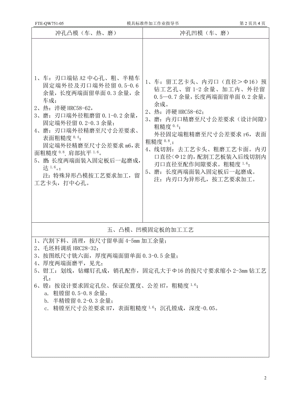 模具标准件加工作业指导书.doc_第2页