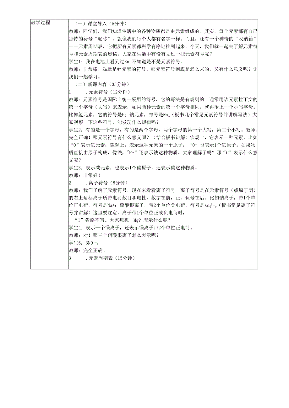 2025浙教版科学七年级下册2.4 探究物质组成的奥秘教学设计（表格式）.docx_第2页