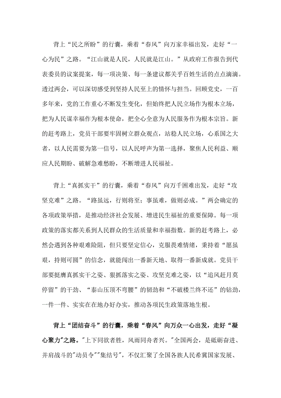 国企2025年学习全国两会精神发言稿资料合集.docx_第3页