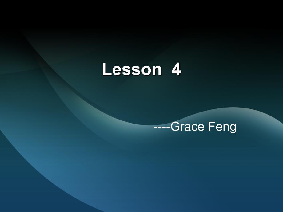 成人英语入门Lesson.ppt_第1页