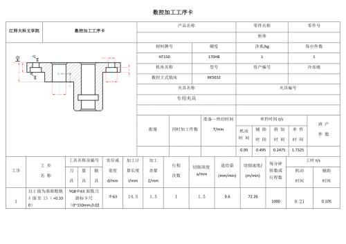 数控加工工序卡0000.docx