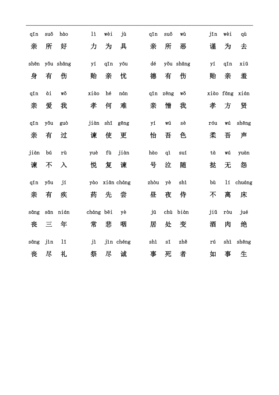 弟子规全文带拼音可打印版.doc_第2页