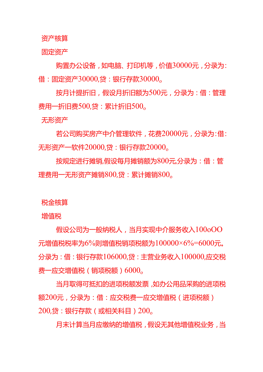 记账实操二手房经纪公司的全盘会计账务处理示例.docx_第3页