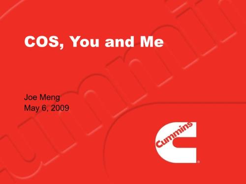 康明斯运营系统cosyouandme0506ppt.ppt