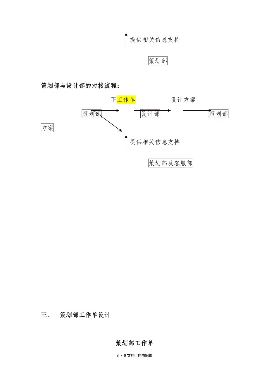 广告公司策划部工作流程及岗位职责.doc_第3页