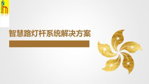 智慧路灯杆系统解决方案介绍.ppt