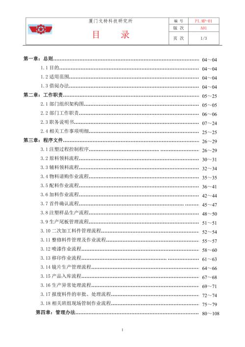 注塑工作手册.docx