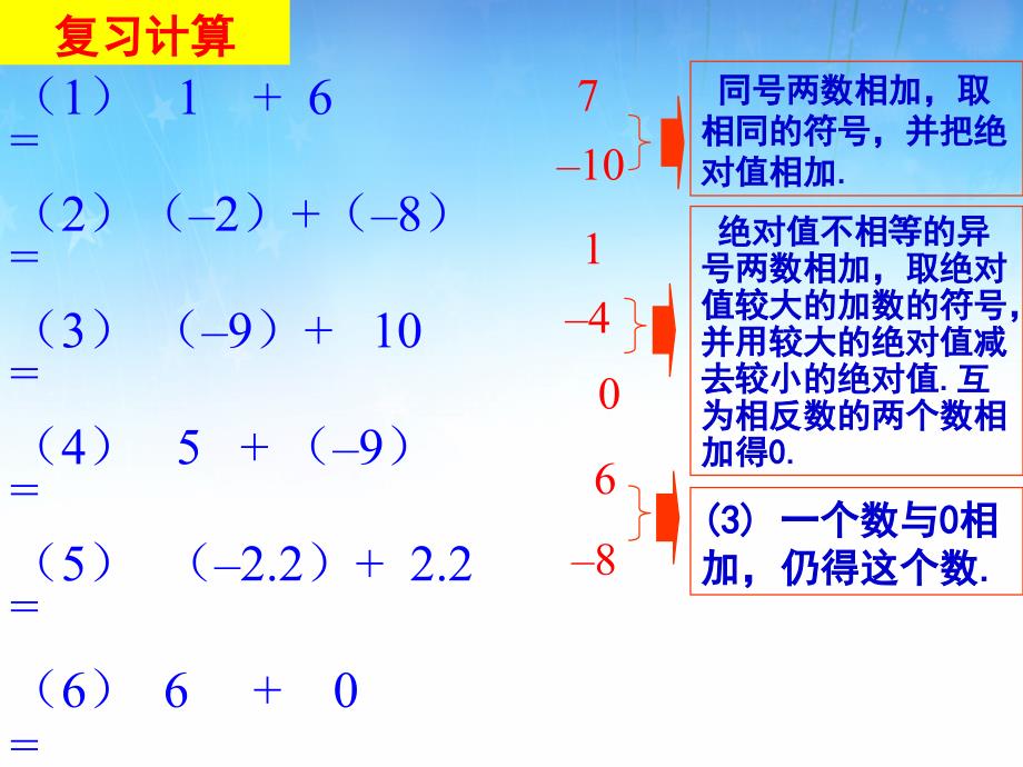 有理数的减法北师大版课件.ppt_第2页