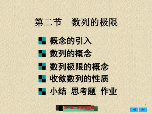 数列的极限PPT课件.ppt