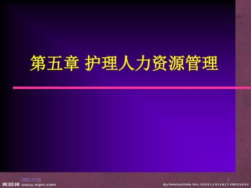 护理人力资源管理.pptx