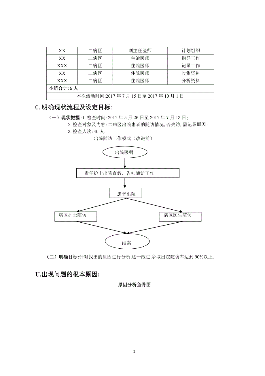 提高出院患者随访PDCA.doc_第2页