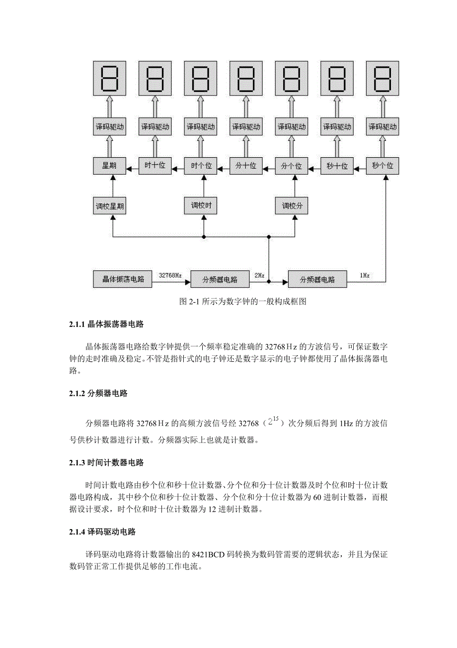 数字电子时钟设计报告.doc_第3页