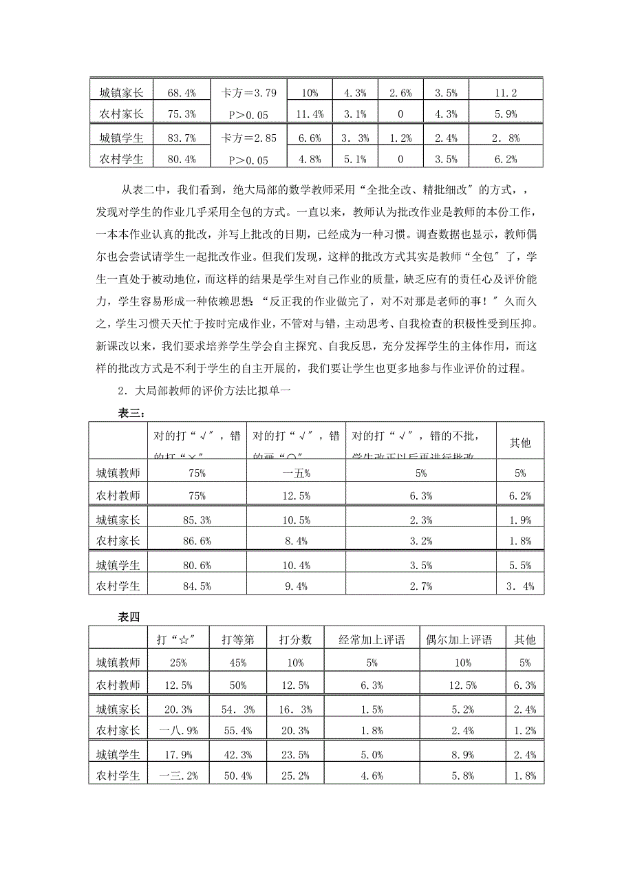 小学数学作业批改现状调查和对策思考.docx_第3页